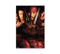 FrySky Film Pirates of The Caribbean Johnny Depp Poster 8 Canvas Poster Bedroom Decor Sports Landscape Office Room Decor Gift Unframe-style 16x24inch(40x60cm)