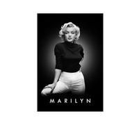 FrySky Marilyn Monroe Poster Canvas Poster Bedroom Decor Sports Landscape Office Room Decor Gift Unframe-style 20x30inch(50x75cm)