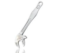 FRYSKYO 1 Pcs Adjustable Spanner & Ratchet Wrench, Self-Tightening Crab Claw 10-32mm, Universal Adjusting Wrench, Quick-Release Spanner for Plumbing, Gas & Automotive(19-24mm)