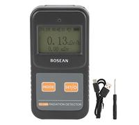 FS 1000 Digital Geiger Counter Nuclear Radiation Detector Beta Gamma X Ray Radioactive Rays Detector with Energy Compensation Built in Memory Multiple Functions for Home
