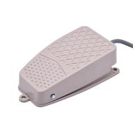 FS-2 On Off Momentary Electric Power Foot Pedal Switch 220V 10A Metal SPDT 1NO1NC Footswitch Industrial Machine 1Pcs