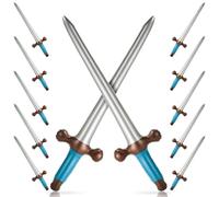 FS-PINGXIANG 12 Pcs Inflatable Knight Swords, Inflatable Pirates Sword Pirate Party Favors for Kids Prince Theme Birthday Swimming Pool Party Cosplay Halloween Costume Accessories Stage Props, 60cm