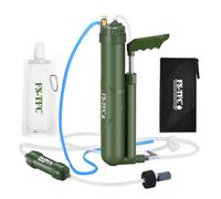 FS-TFC Portable Reverse Osmosis Water Filtration System 0.0001 Micron Super-high Precision Water Purification Survival Gear for Hiking, Camping, Travel, and Emergency Preparedness