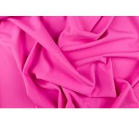 FS134 Over 25 Colours Plain Scuba Crepe Knit Jersey Stretch Polyester Elastane Dressmaking | Bridal | Sports | Swim Textured Fabric | Sold by The Metre (Fuchsia)