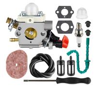 FS56RC C1M-S207A Carburetor Kit for Stihl FS 56 RC FS56 FS56C FS56R FS70 FS70C KM56RC FS70R FS70RC Trimmer Weed Eater Carb Replace 4144-120-0603 4144-120-0600