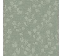 A.S. Création Nara 387473 Non-Woven Wallpaper Floral Green Eucalyptus Mint 10.05 m x 0.53 m Made in Germany