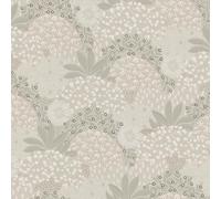 FS72015 - Fusion Forest Bloom Motif Taupe Pink Galerie Wallpaper