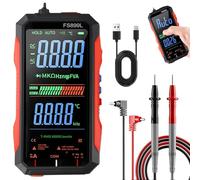 FS899L Digital Multimeter with Color Screen,USB Rechargeable Digital Multimeter for Car Home and Industrial Electrical Issues(FS899L)