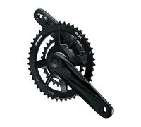 Gravel bike crankset and chainring with , aluminum PRO MT 24 MM DM 40D compatibl