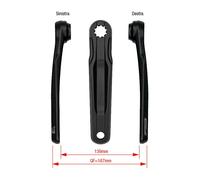 FSA CK-762 E-Bike Crank Arms WIDER 165 mm ISIS for Bosch CX Gen 2 4 5