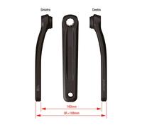 Fsa Ck-320 E-bike Crank Black 155 mm