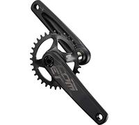 FSA Comet Modular M/Exo Crankset, 1x DM 32D, 175mm, Matte Black Anodized