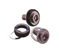 FSA Self Extracting JIS Steel Crank Bolt - Black, Size M8