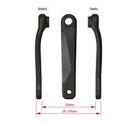 Fsa E-bike Ck-220/is Left Crank 165 mm Black