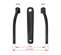 Fsa E-bike Ck-320 Left Crank 165 mm Black