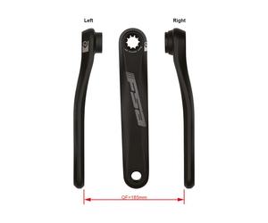 FSA E-Bike Crankset CK-602 Bosch G3 BNI 22.0MM Black