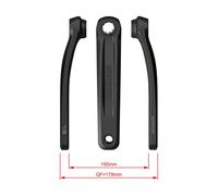 FSA Ebike Chainset CK-320 ISIS 27.5mm - Black (155 mm) Size: 155 mm