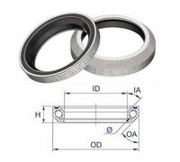FSA Headset Bearing ACB TH-070E 1.1/2" 52mm 45Â°Ã-45Â° Dual Seal
