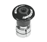 FSA Pro 1.1/8 Carbon Cap Headset Compressor - Black, 1.1/8-Inch