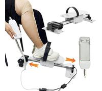 FSA/HSA Eligible Electric Knee Slider for Knee Replacement Recovery Aid Kit Knee Therapy Exercise Strengthening Equipment for P CL MCL Knee Surgery Before and After White