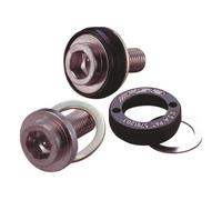 FSA Self Extracting JIS Steel Crank Bolt - Black, Size M8