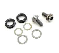 FSA Self Extracting JIS Steel Crank Bolt - Black, Size M8