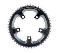 FSA Super Road Chainring (2x11, 110x50T, Black, 5h)