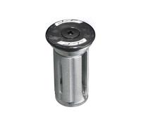 FSA Unisex Adult Compressor Carbon Steerer Headset Compression Plug - Black, 1.1/8 inch