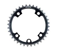FSA Unisex Adult K-Force ABS 2x11 Road Chainring - Black, 110 × 39T