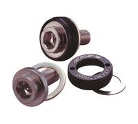 FSA Unisex's Self Extracting JIS Steel Crank Bolt, Black, Size M8