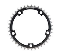 FSA Unisex's Super Road N10/11 130BCD Chainring-Black, 130 x 39t 130 × 39t