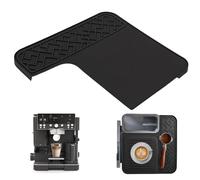 FSAIYIJ Top Mat for Ninja Luxe Espresso Coffee Machine ES601 & ES701 Silicone Mat Accessories for Ninja Luxe Cafe (Black)