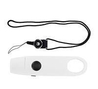 FSAKLPXOV 3 - Gear Adjustable Electronic Whistle for Sports Training, Traffic Command and Pet Training, Portable ABS Whistle with Lanyard, 15cm Cylindrical Design for Clear Long - Range (White)
