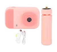 FSAKLPXOV 48MP 2.4 Inch Digital Camera, 1080P Compact Video Recorder with 4x Digital Zoom, Anti Shake & Built - in Fill Light, Rechargeable USB - C Portable Camera for Students, Kids and (32GB)