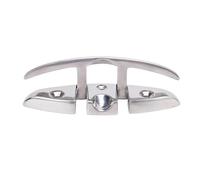 FSAKLPXOV 5in Boat Folding Cleats, Heavy Duty 316 Stainless Steel Up Dock Cleat, Marine Grade Mooring Cleat with 6mm4mm/ Thread, Polished Mirror Finish for Yacht Speedboat Fishing Boat