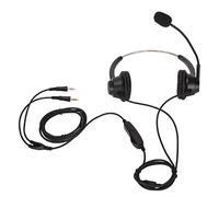 FSAKLPXOV H360D - PC - MV Business Wired Headset with Microphone, Cell Phone & PC Headset, Noise - Cancelling Office Headset for Call Centres, Telemarketing and Customer Service, 3.5mm Dual