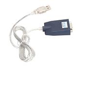 FSAKLPXOV USB to RS232 Converter, USB to DB9 Serial Adapter, PL2303 Dual Chip Male Device with 10KV Surge Protection, Compatible with 7/8/10/Linux/OS X 10, for Modems Printers