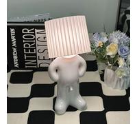 FSAON Funny Night Light,Shy Boy Desk Lamp,Creative LED Reading Light,Christmas Gifts for Men Women Boyfriend Girlfriend (White)