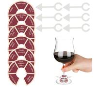 FSAZSVBT Fun Spin Wine Glass Roulette Game, Roulette Drinking Game, Suitable for Girls, Couples and Adult Parties, Holiday Parties, Wine Does Not Spin