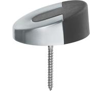 FSB Floor Door Buffer, 38 3816, Diameter 60 mm, Rubber Stop, Stainless Steel, 1 Piece, fine matt, 0 38 3816 00000 6204
