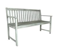 FSC® 100% Certified Acacia White Washed Wooden Bench