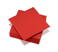 FSC® Airlaid Napkins 40 x 40 cm Pack of 25 Red