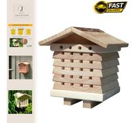 FSC-Certified Wooden Bee Hive - Pollinator Management System for Gardens