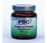 FSC Deglycyrrhized Liquorice 200mg 60 Tablets