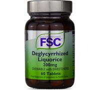 FSC Deglycyrrhized Liquorice 200mg 60 Tablets