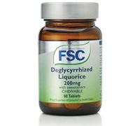 FSC Deglycyrrhized Liquorice 200mg Chewable With Sweeteners 60 Tablets