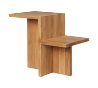 FSC Distinct wooden side table Bois clair one size