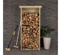 FSC® Mixed Certified Wooden Single Tall Log Store
