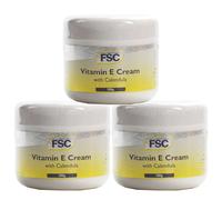 FSC Vitamin E Cream with Calendula 3 x 100g