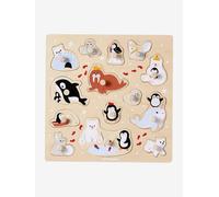 FSC® wooden ICE FLOE button puzzle wood